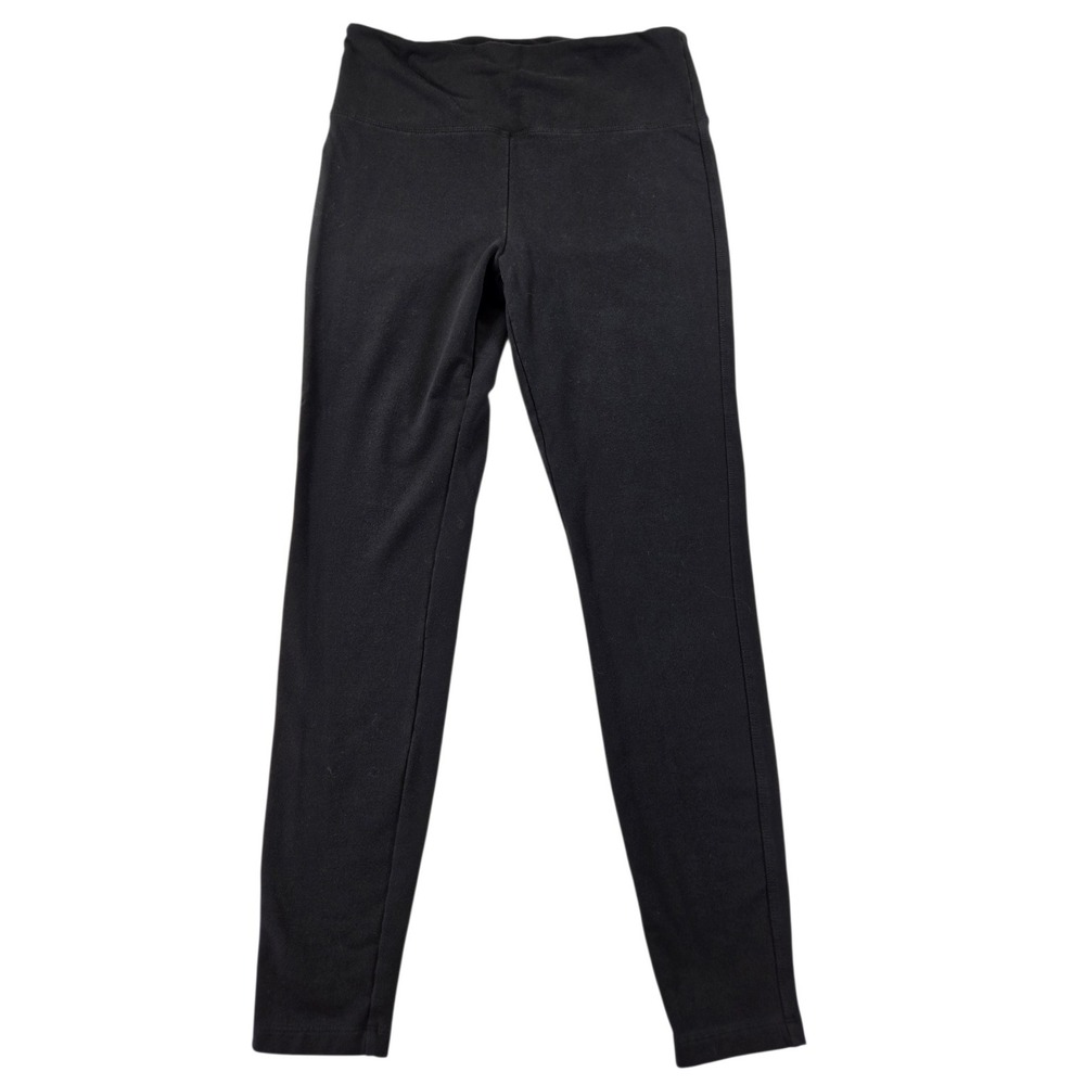 Max & Mia Womens Medium Black Cotton Modal Spandex High Waisted Leggings